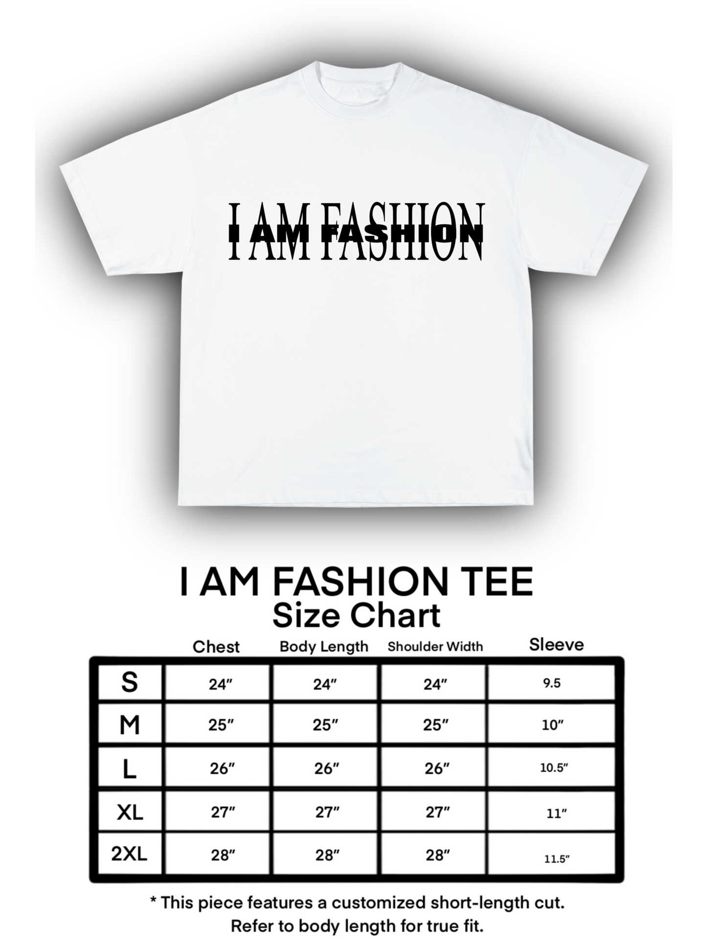 I AM FASHION TEE